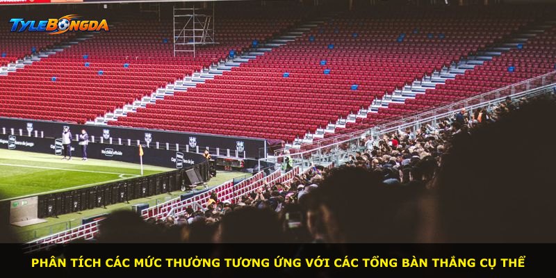 Phân tích các mức thưởng tương ứng với các tổng bàn thắng cụ thể