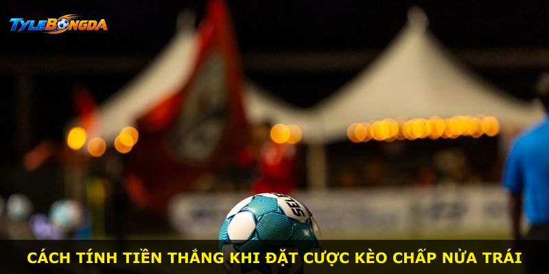 Cách tính tiền thắng khi đặt cược kèo chấp nửa trái