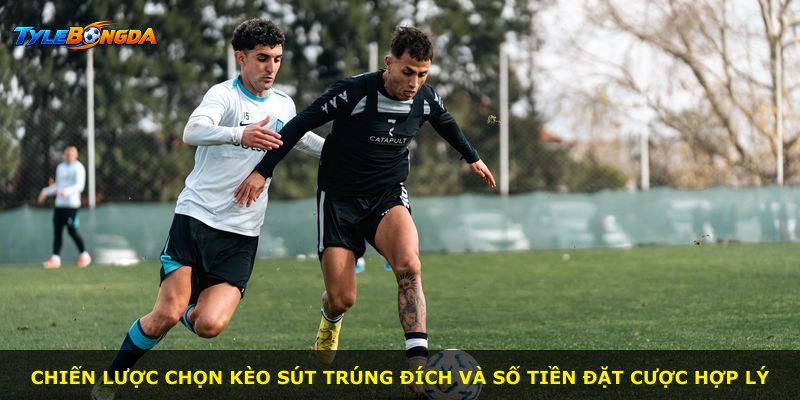 Chiến lược chọn kèo sút trúng đích và số tiền đặt cược hợp lý