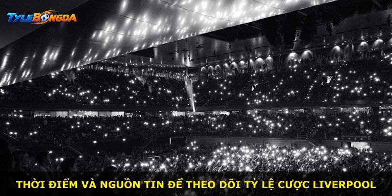 Thời điểm và nguồn tin để theo dõi tỷ lệ cược Liverpool