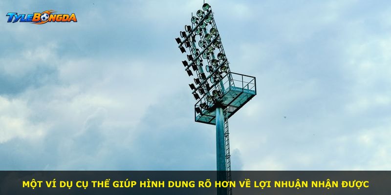 Một ví dụ cụ thể giúp hình dung rõ hơn về lợi nhuận nhận được