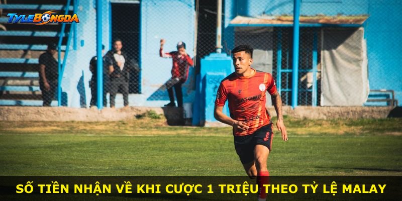 Số tiền nhận về khi cược 1 triệu theo tỷ lệ Malay