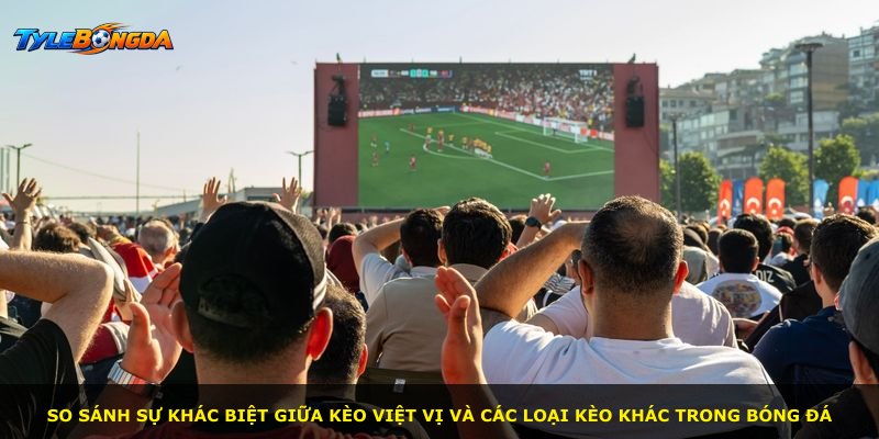 So sánh sự khác biệt giữa kèo việt vị và các loại kèo khác trong bóng đá